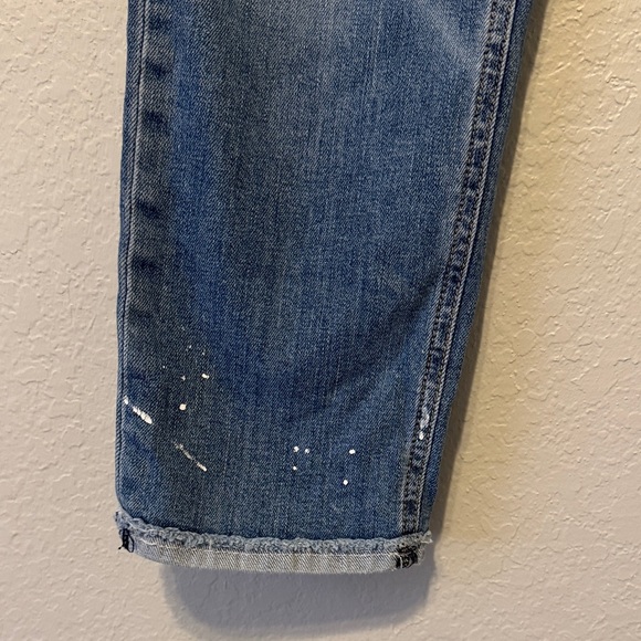 Rag & Bone Dre Capri Light Blue Ankle Jeans - Picture 3 of 11